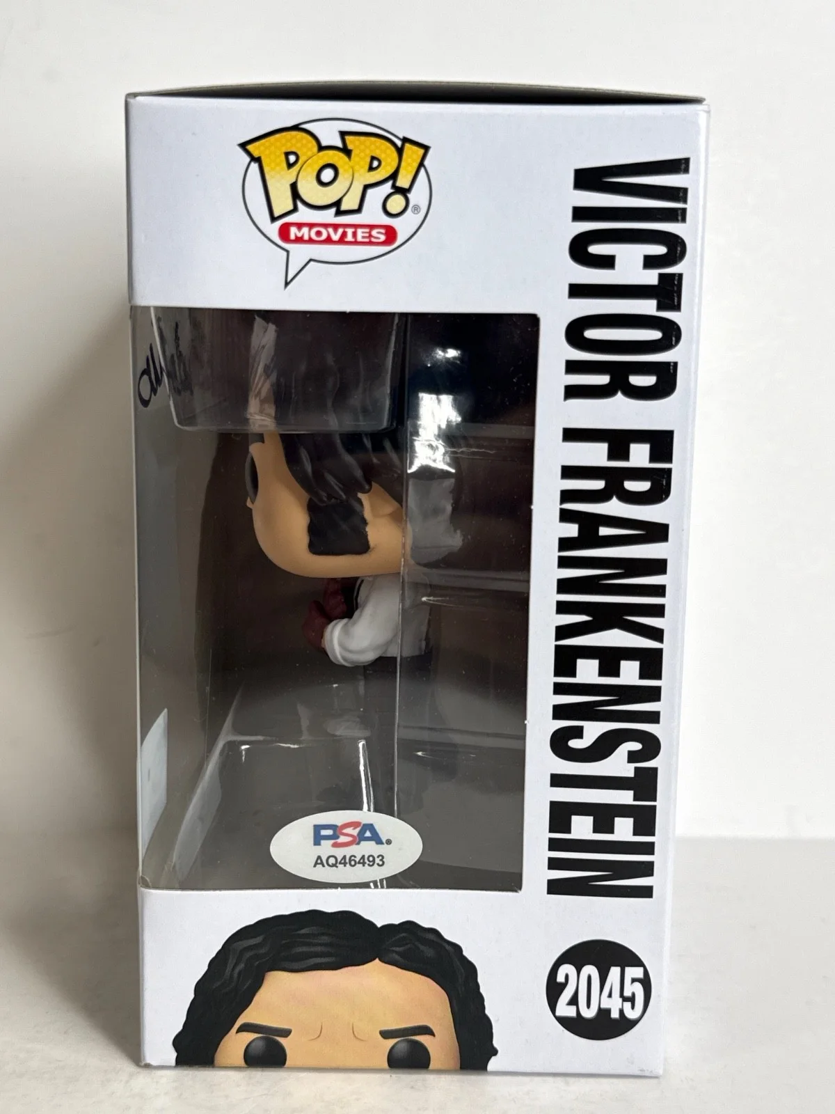 Guillermo Del Toro — Guillermo Del Toro Signed Victor Frankenstein Funko #2045 PSA AQ46493, изображение 2