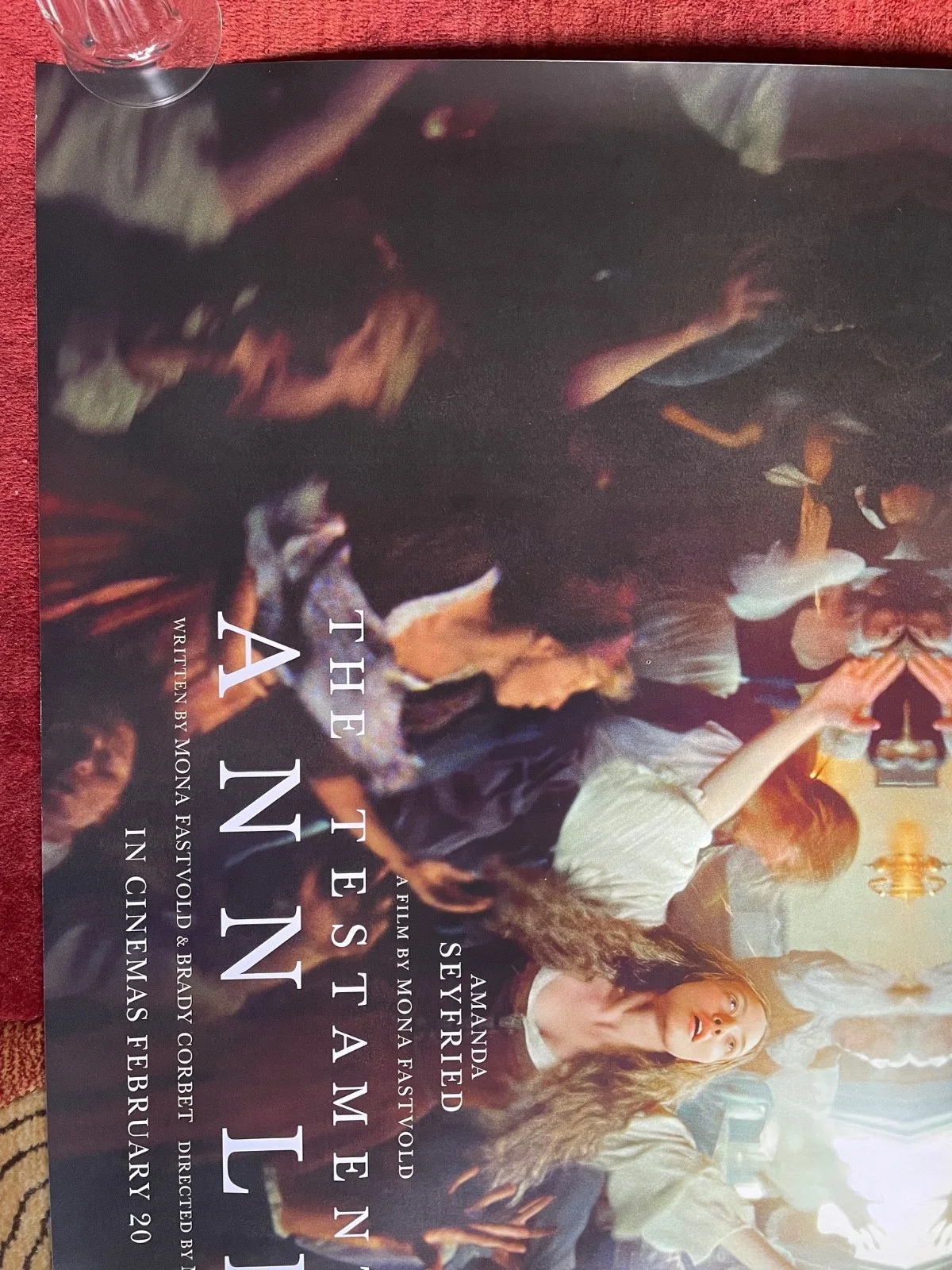THE TESTAMENT OF ANN LEE (2025) Original UK Quad Movie Poster Amanda Seyfried, изображение 5
