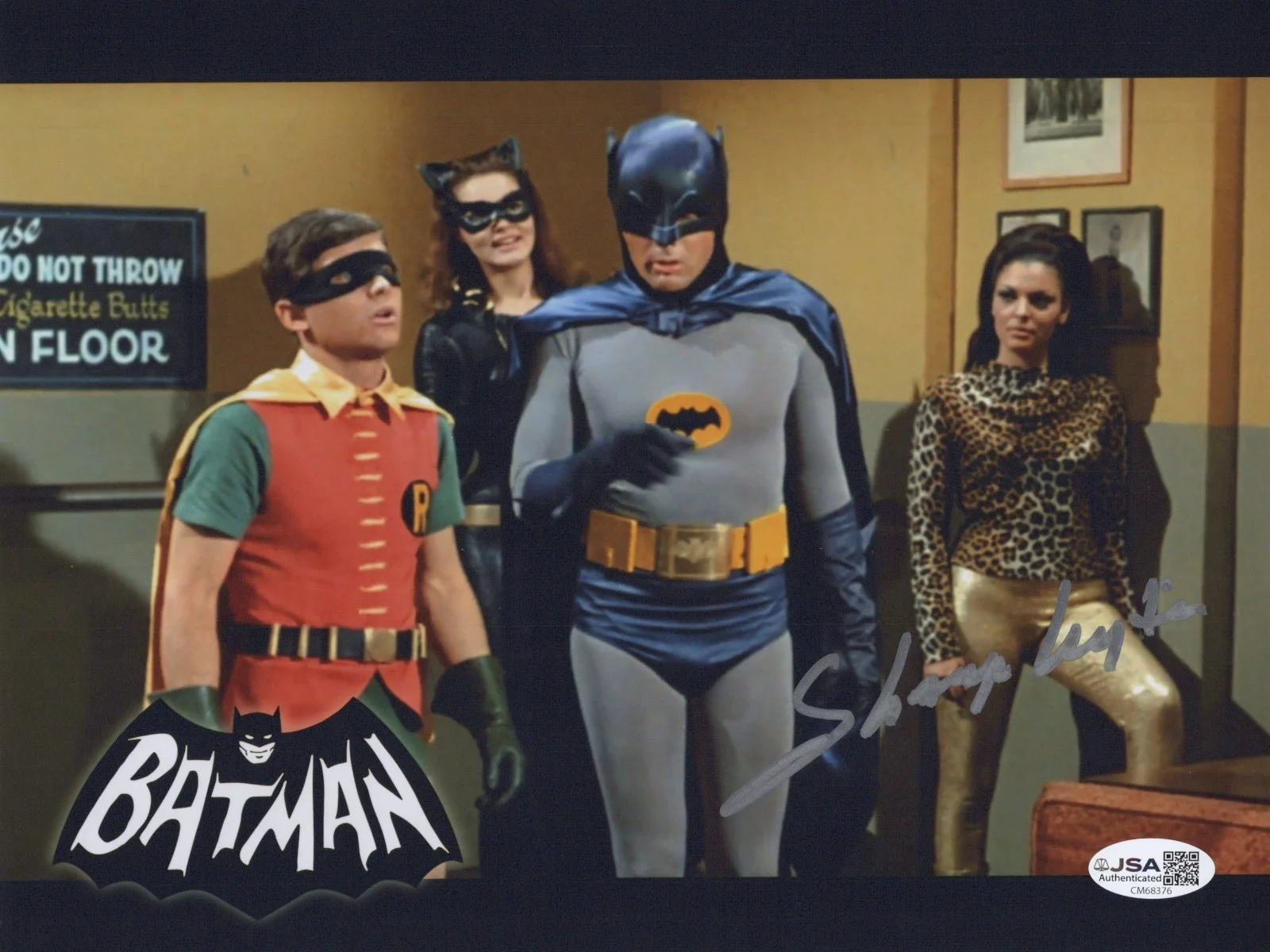 SHARYN WYNTERS — SHARYN WYNTERS Signed BATMAN 8x10 Photo EENIE Authentic Autograph JSA COA CERT