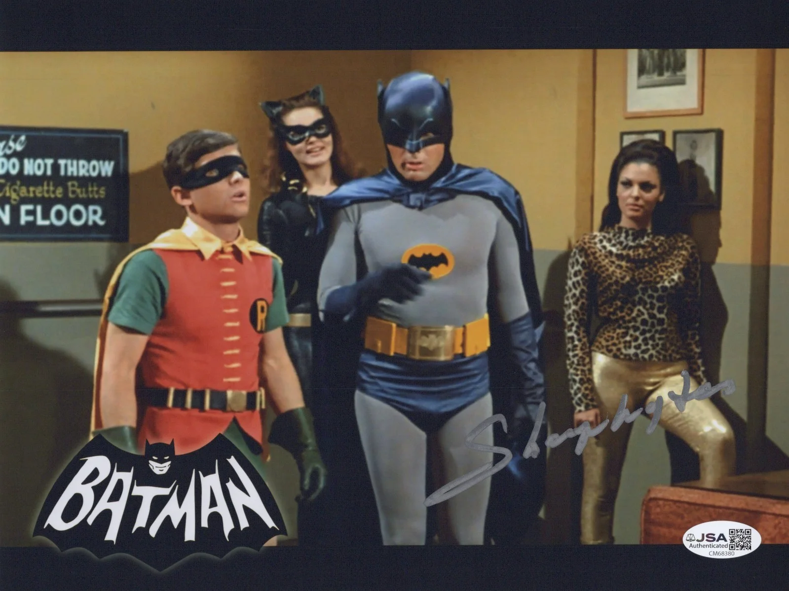 SHARYN WYNTERS — SHARYN WYNTERS Signed BATMAN 8x10 Photo EENIE Authentic Autograph JSA COA CERT