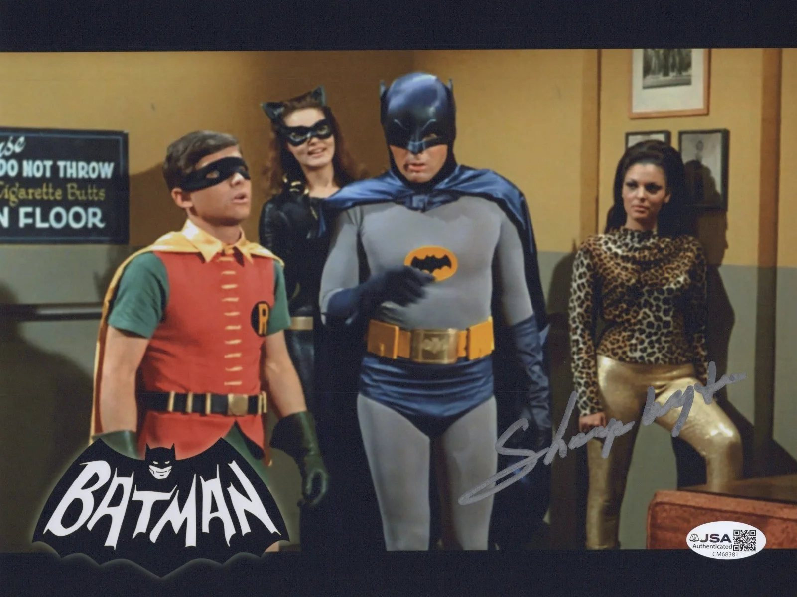 SHARYN WYNTERS — SHARYN WYNTERS Signed BATMAN 8x10 Photo EENIE Authentic Autograph JSA COA CERT