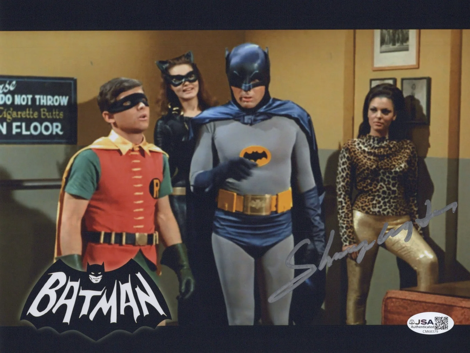 SHARYN WYNTERS — SHARYN WYNTERS Signed BATMAN 8x10 Photo EENIE Authentic Autograph JSA COA CERT