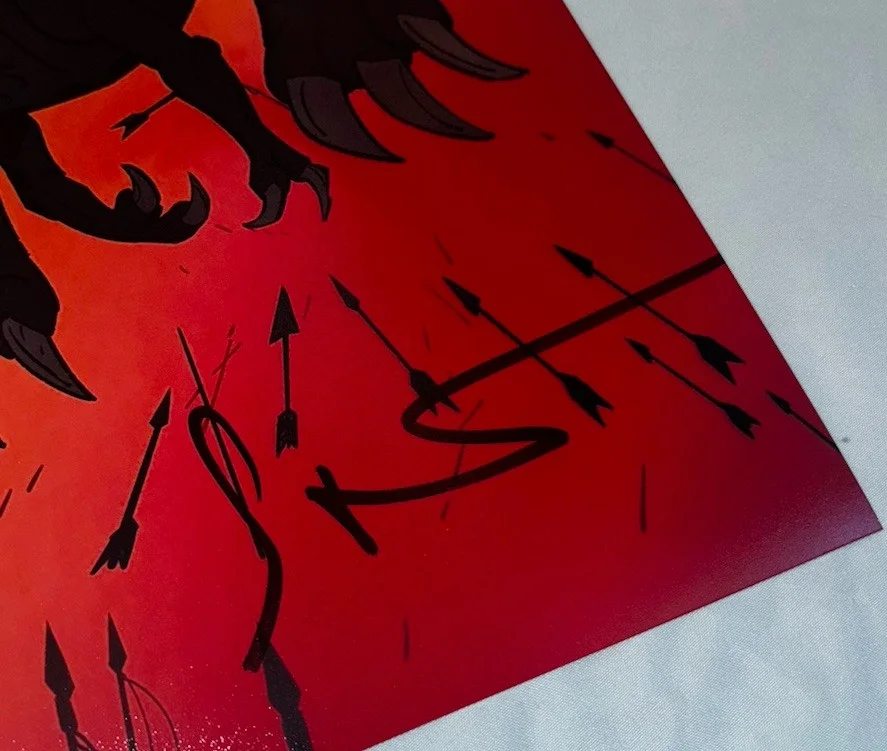 Genndy Tartakovsky Signed 12x18 Photo Primal With Proof, изображение 2