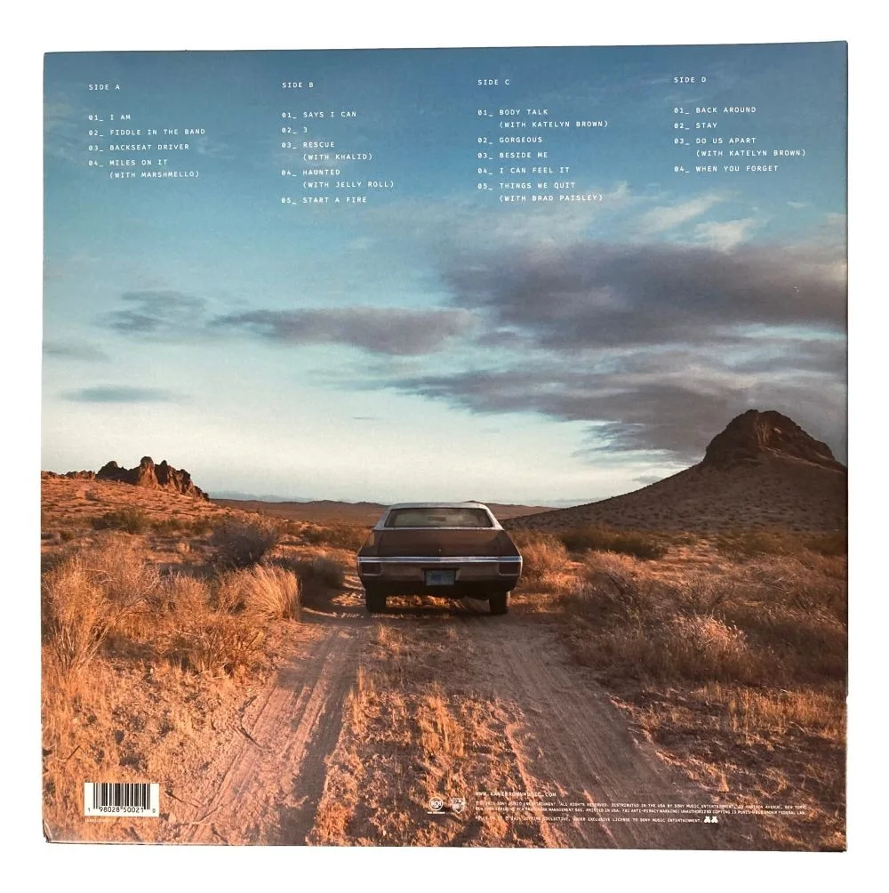 Kane Brown — Kane Brown Signed The High Road Vinyl Record Cover PSA/DNA, изображение 3