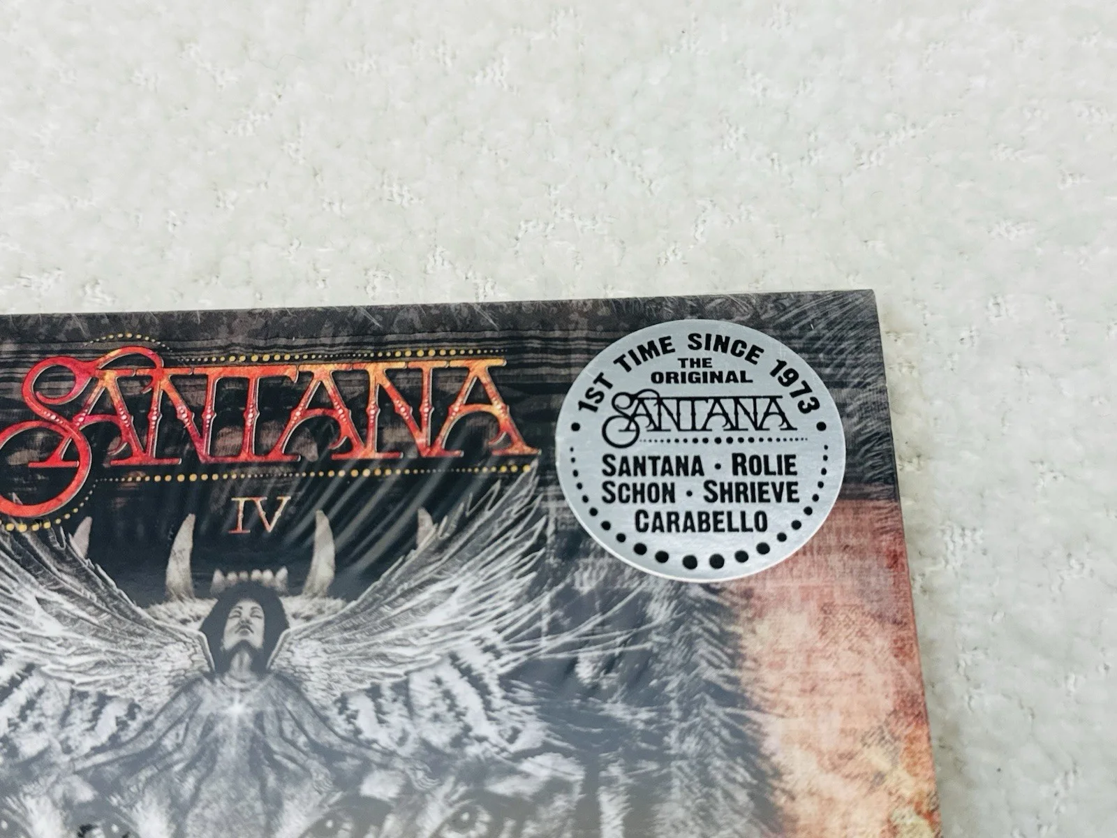 NEW Santana IV Factory Sealed CD with autographed insert Signed Disc CD Included, image 4