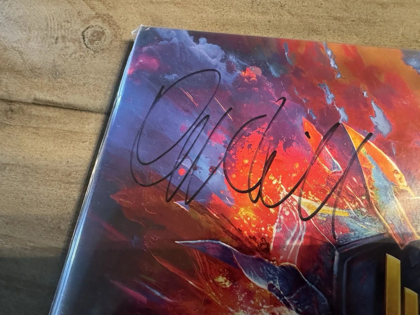 Judas Priest SIGNED Invincible Shield Autographed Vinyl LP, image 4