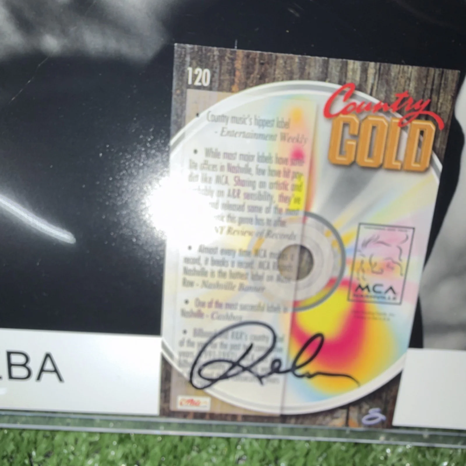 Reba Mcentire Autographed Original MCA Nashville Promo Photo w/a 2nd autograph!, изображение 3