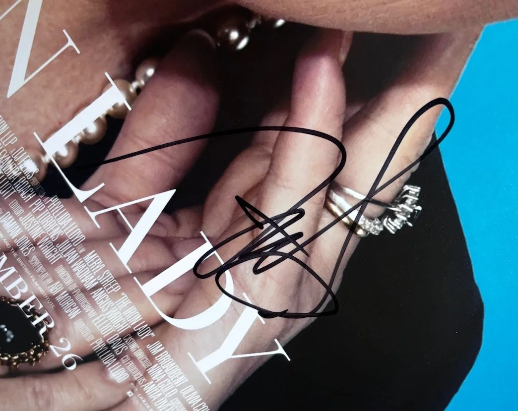Meryl Streep Signed 12x18 Photo The Iron Lady, изображение 4