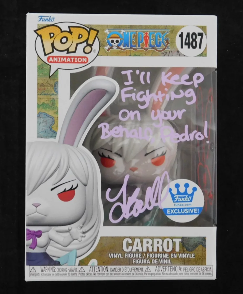 Tia Lynn Ballard — Tia Lynn Ballard Signed One Piece Carrot Funko Pop 1487 - JSA Authentication, изображение 2