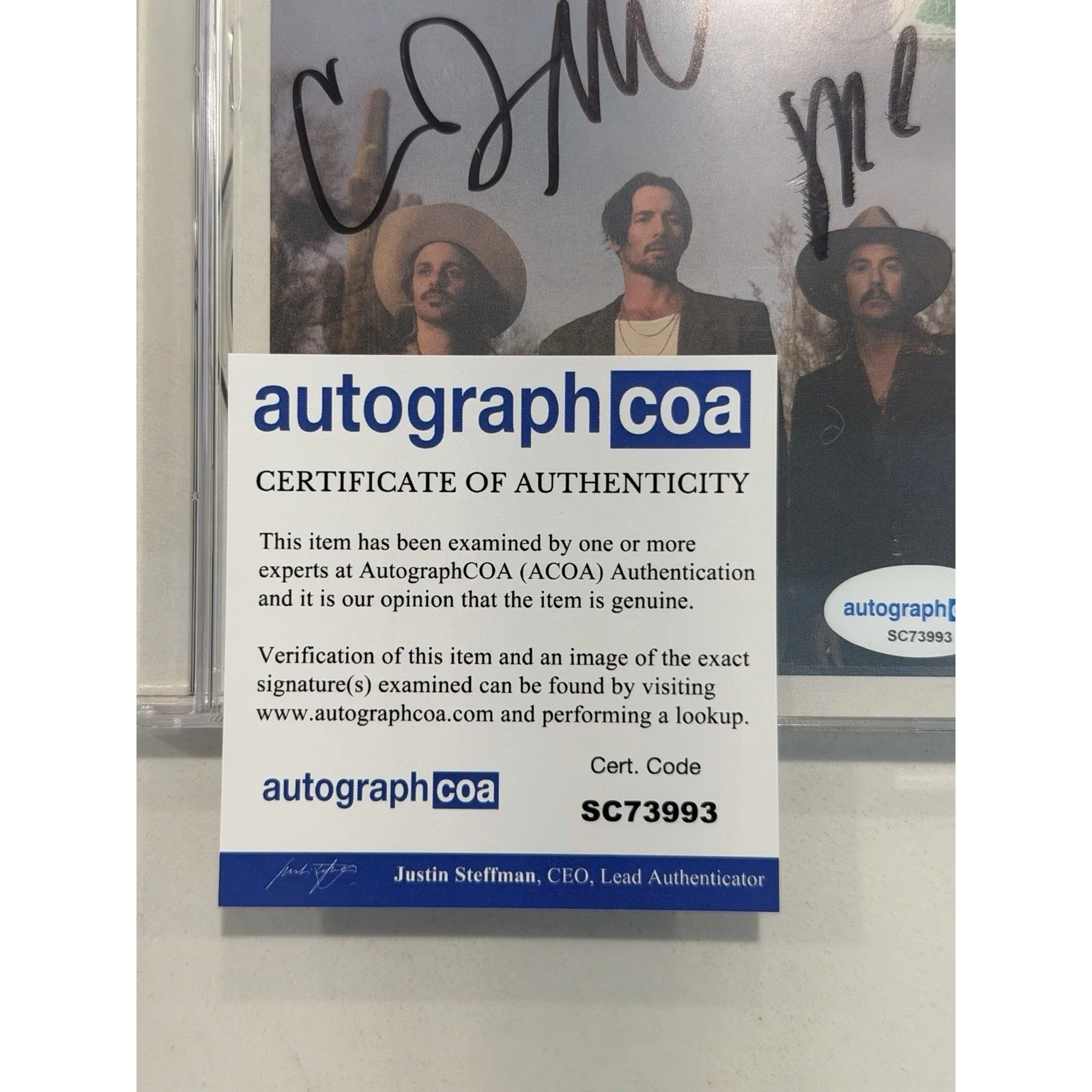 Midland The Last Resort: Greetings From Signed CD Autographed COA #2, image 2