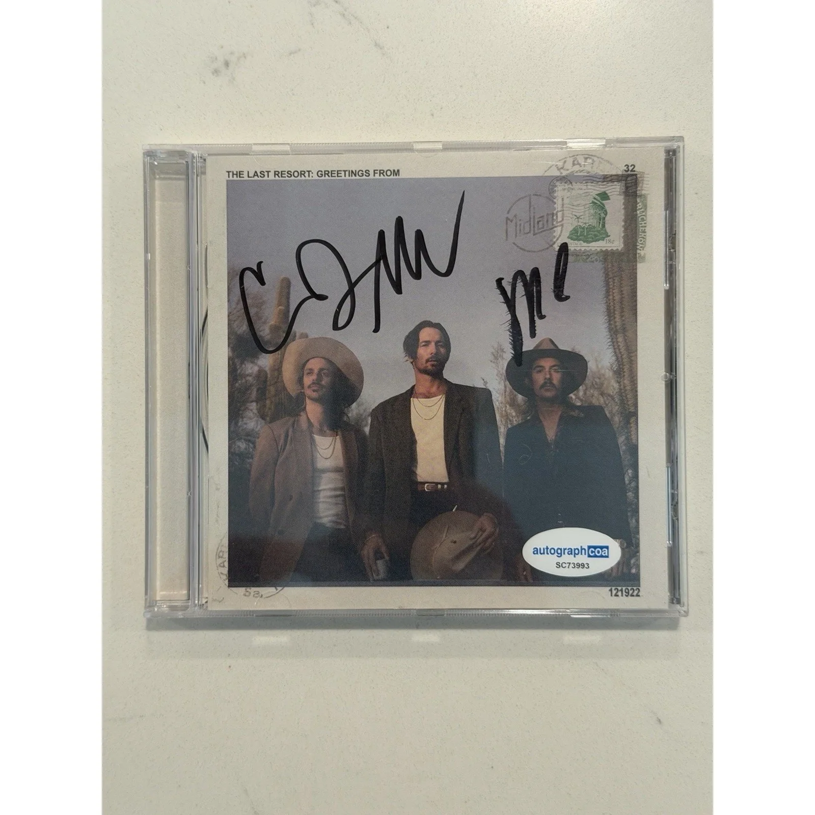 Midland The Last Resort: Greetings From Signed CD Autographed COA #2, image 3