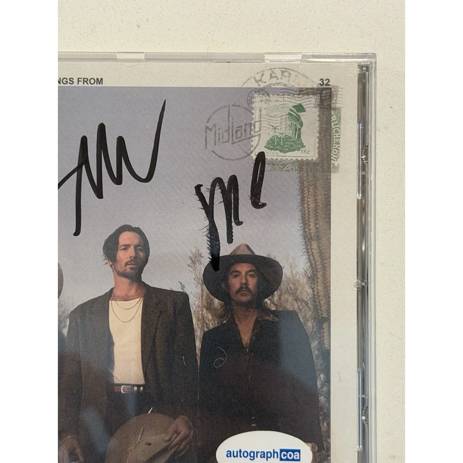 Midland The Last Resort: Greetings From Signed CD Autographed COA #2, image 5