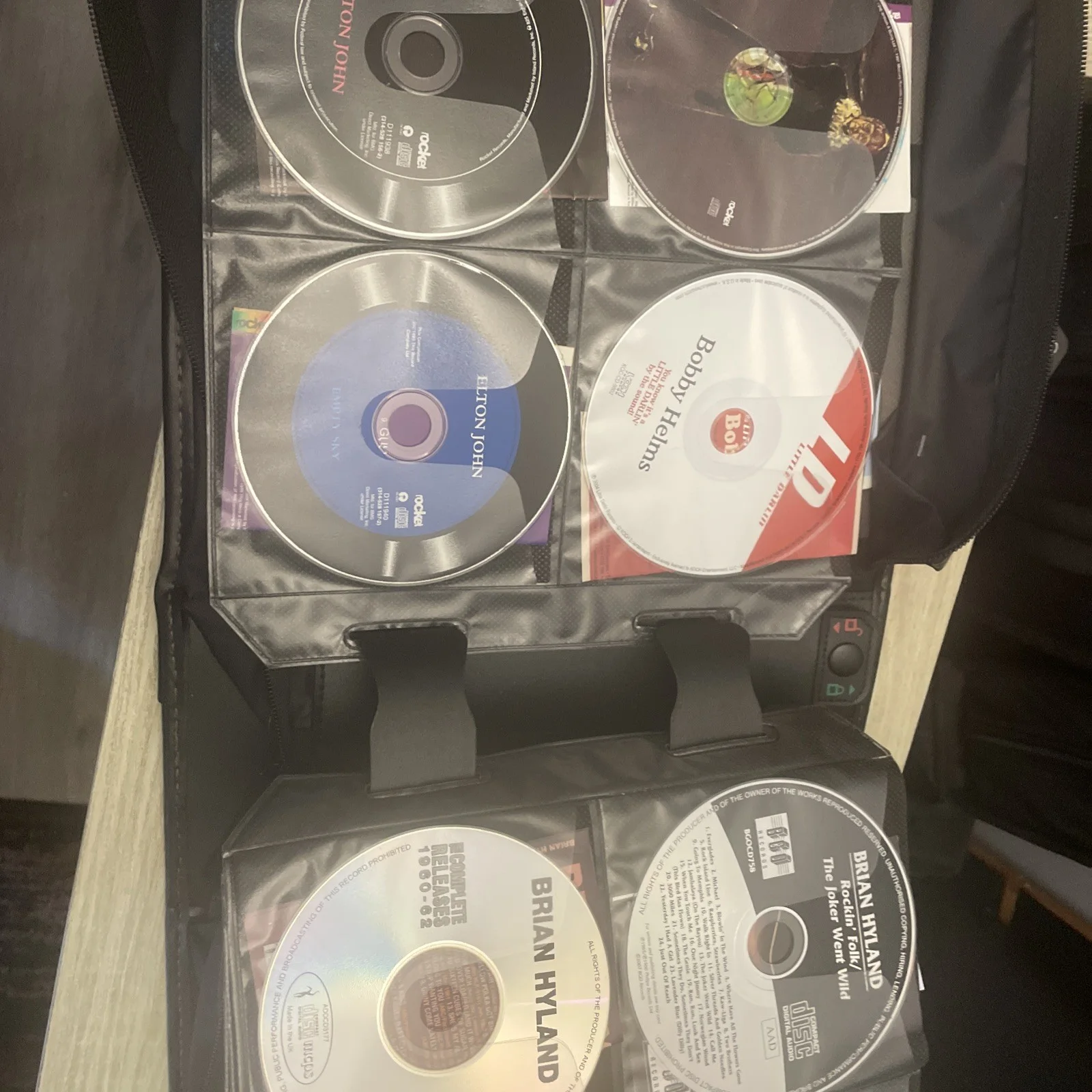 RARE Black Full CD Case Uncle Larry’s Collection In Demand Various Artists, image 2