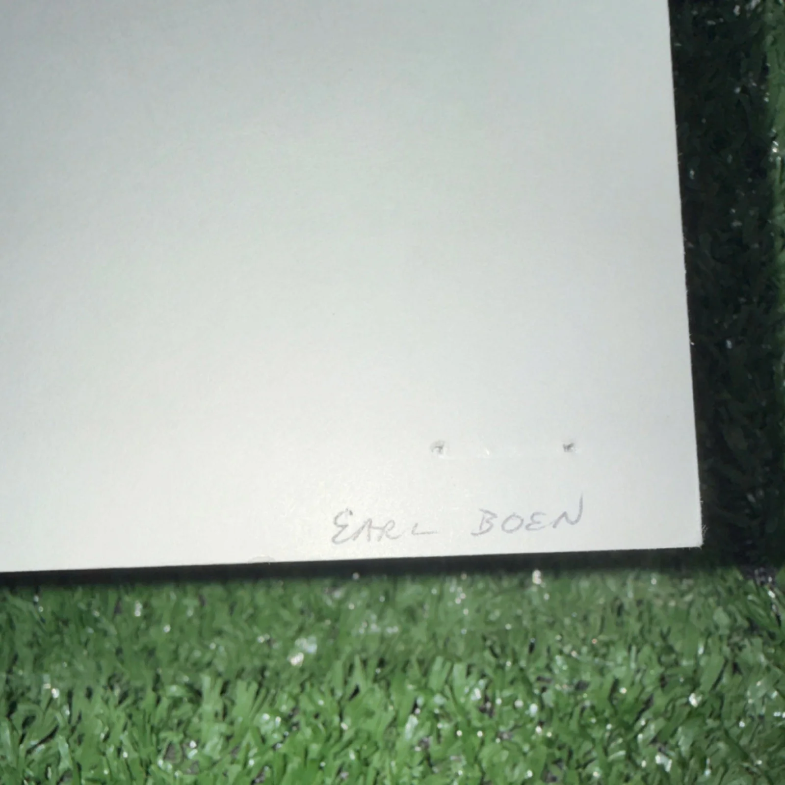 Earl Boen — Earl Boen signed 8x10 photograph- Original Movies autograph, изображение 3