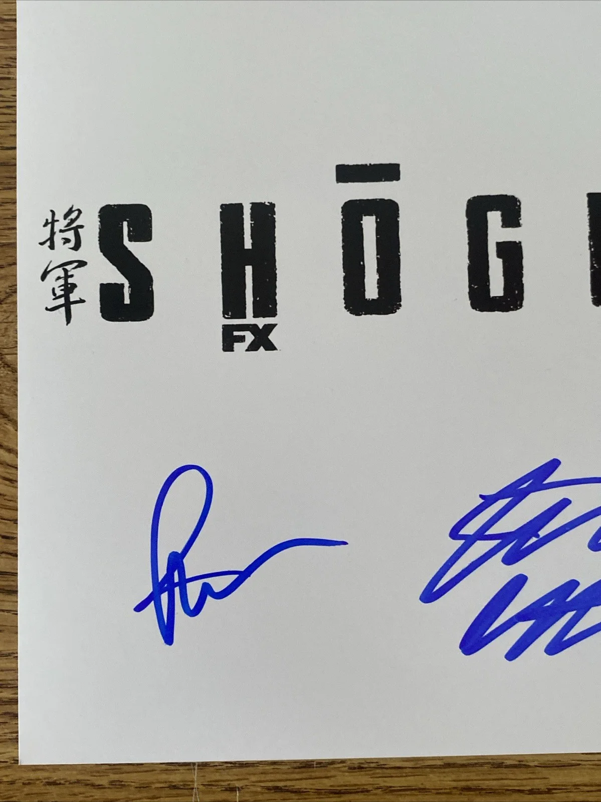 Justin Marks, Rachel Kondo — Justin Marks & Rachel Kondo Autographed 8x10 Photo ‘Shogun’ Creators, изображение 2