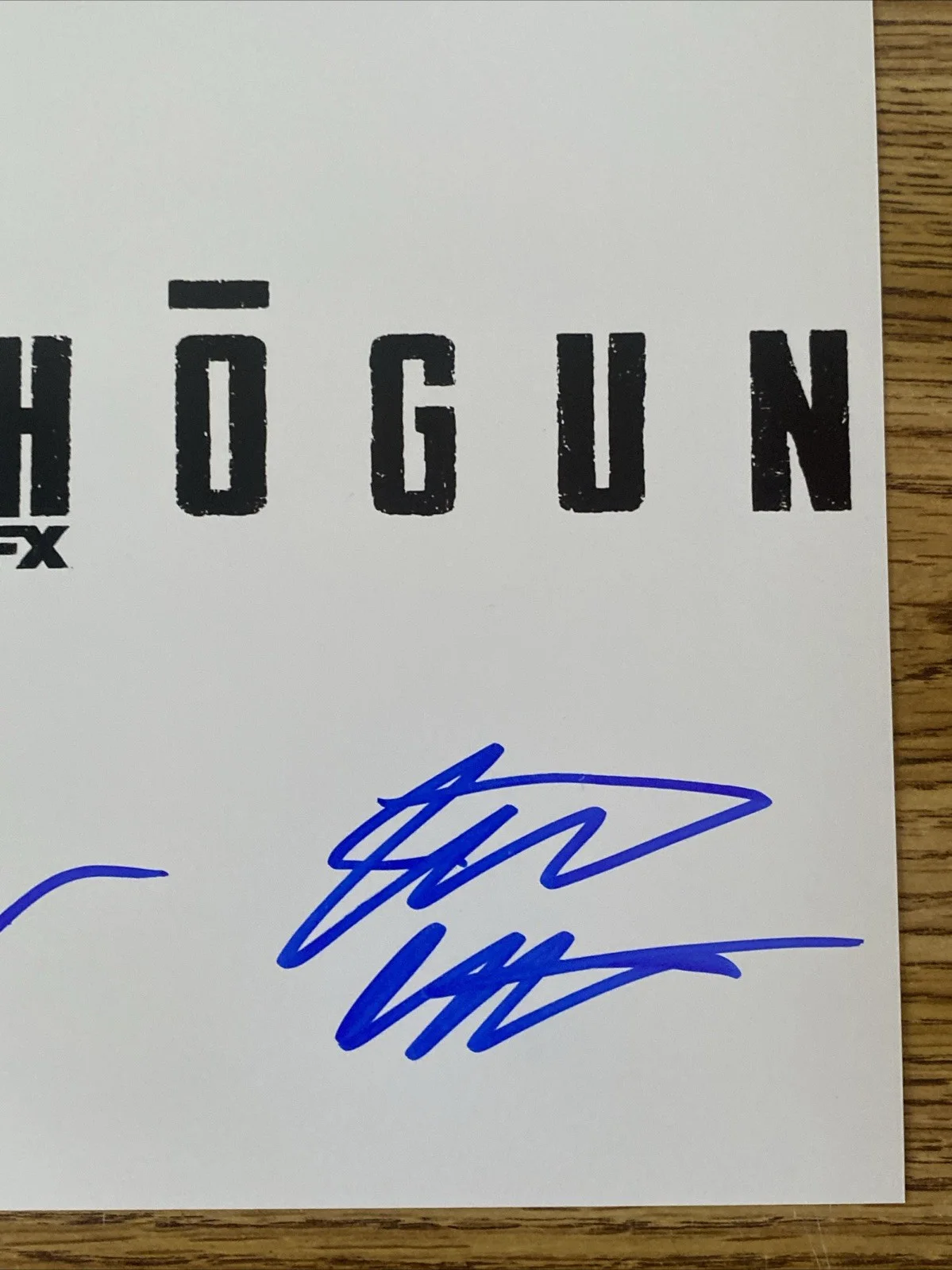 Justin Marks, Rachel Kondo — Justin Marks & Rachel Kondo Autographed 8x10 Photo ‘Shogun’ Creators, изображение 3