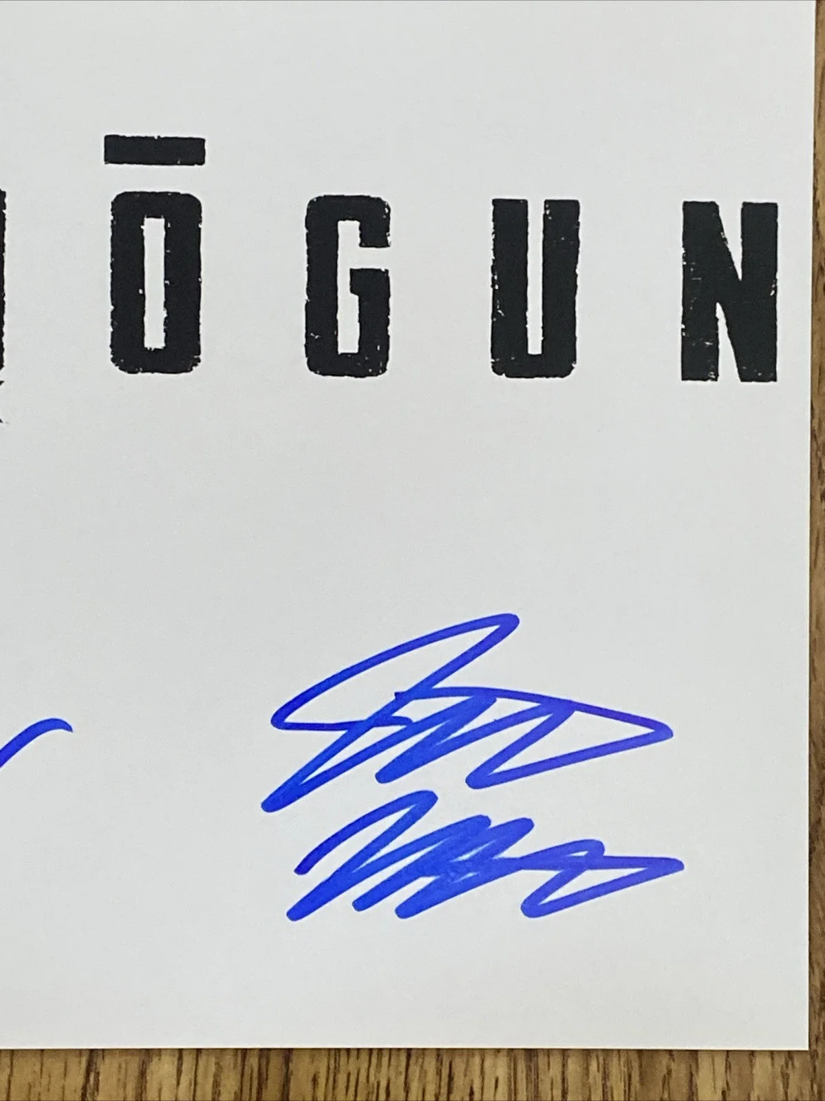 Justin Marks, Rachel Kondo — Justin Marks & Rachel Kondo Autographed 8x10 Photo ‘Shogun’ Creators, image 3