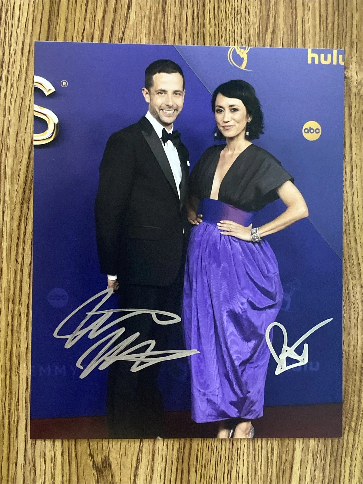 Justin Marks & Rachel Kondo — Justin Marks & Rachel Kondo Autographed 8x10 Photo ‘Shogun’ Creators