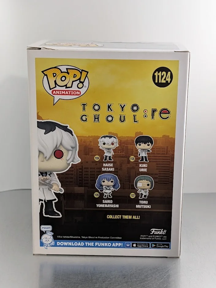 Austin Tindle — Austin Tindle Signed Toyzilla LE Funko Pop #1124 Haise Sasaki Tokyo Ghoul, изображение 4