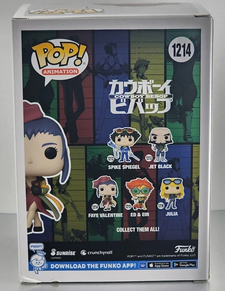 Wendee Lee — Wendee Lee Autographed Signed Faye Valentine Cowboy Bebop Funko Pop #1214, image 3