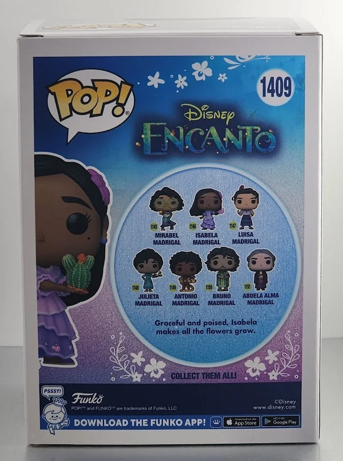 Diane Guerrero — Diane Guerrero Autographed Signed Funko Pop Encanto #1409 Isabela With Cactus, image 3