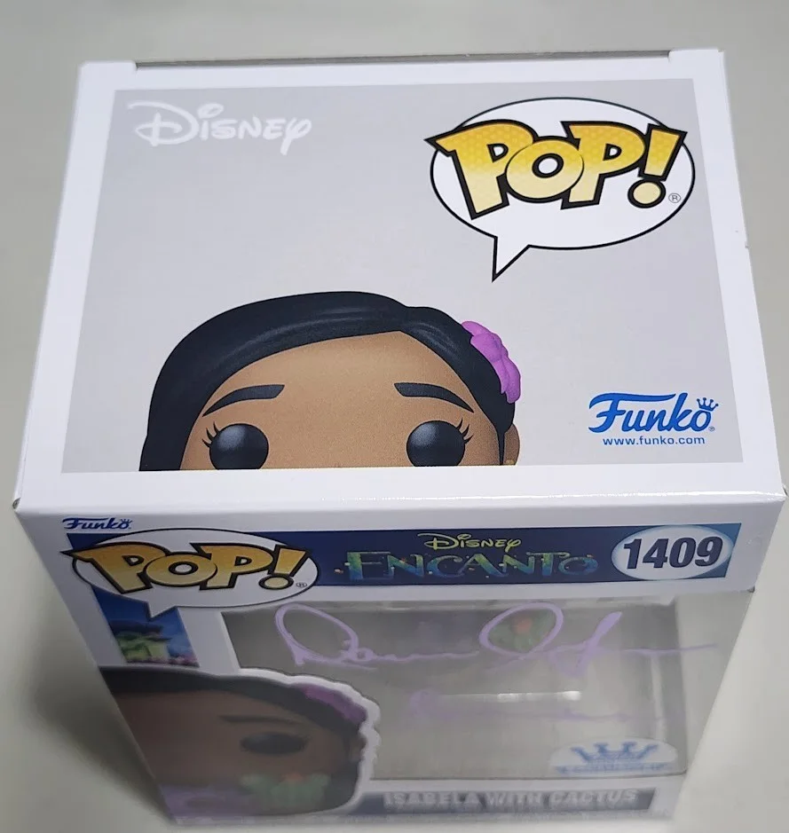 Diane Guerrero — Diane Guerrero Autographed Signed Funko Pop Encanto #1409 Isabela With Cactus, image 5