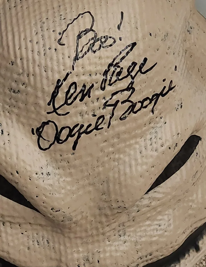 Ken Page — Ken Page Signed Auto Oogie Boogie Mask Nightmare Before Christmas BECKETT, image 2