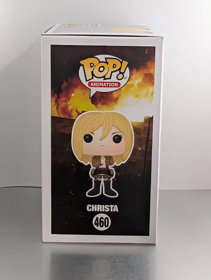 Shiori Mikami — Shiori Mikami JVA Signed Auto Funko Pop #460 Christa Attack on Titan JSA Red, image 4