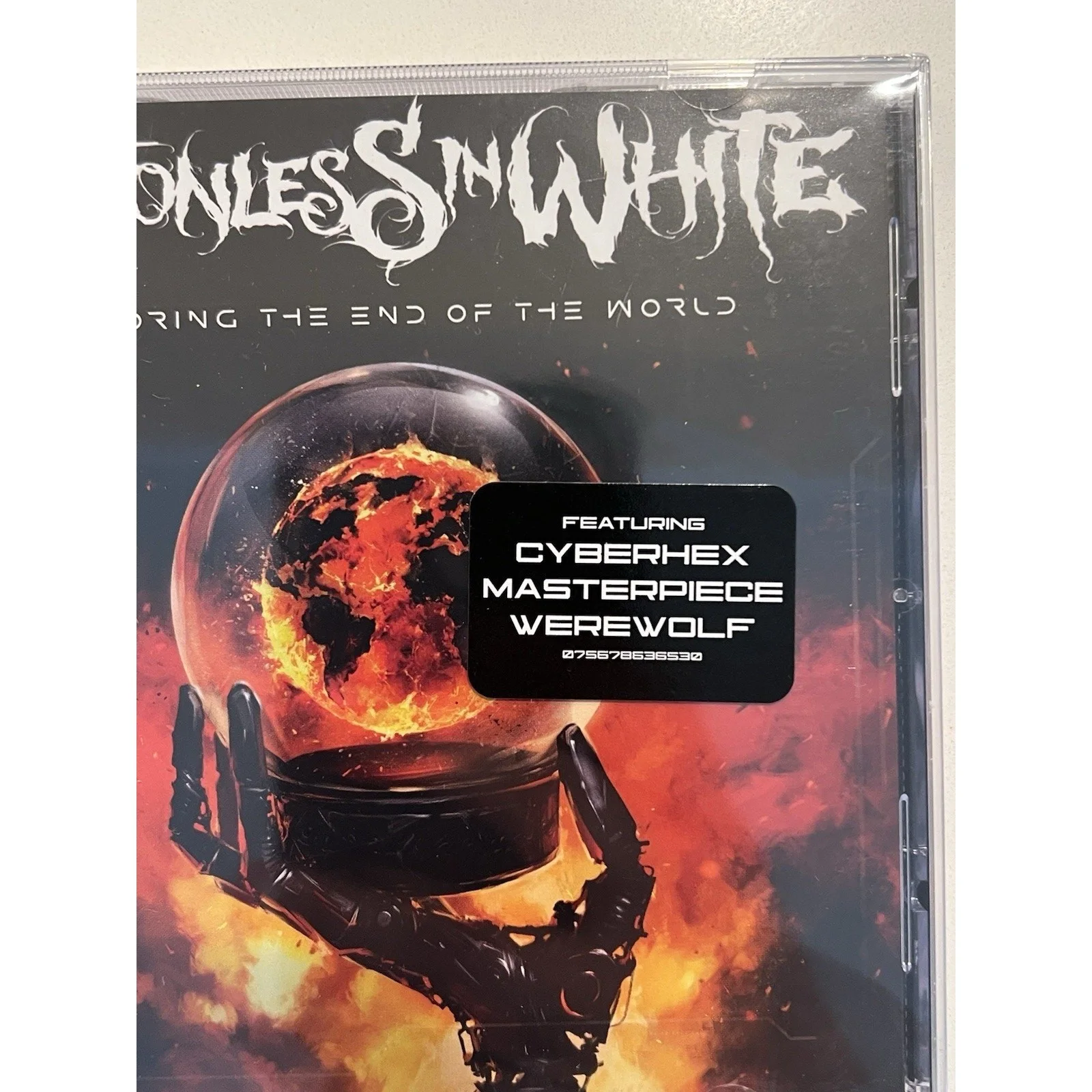 Motionless In White SIGNED Scoring The End Of The World CD COA AUTOGRAPHED #7, изображение 3