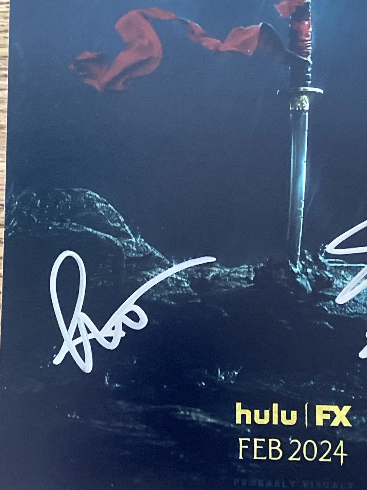 Justin Marks, Rachel Kondo — Justin Marks & Rachel Kondo Autographed 8x10 Photo ‘Shogun’ Creators, image 2