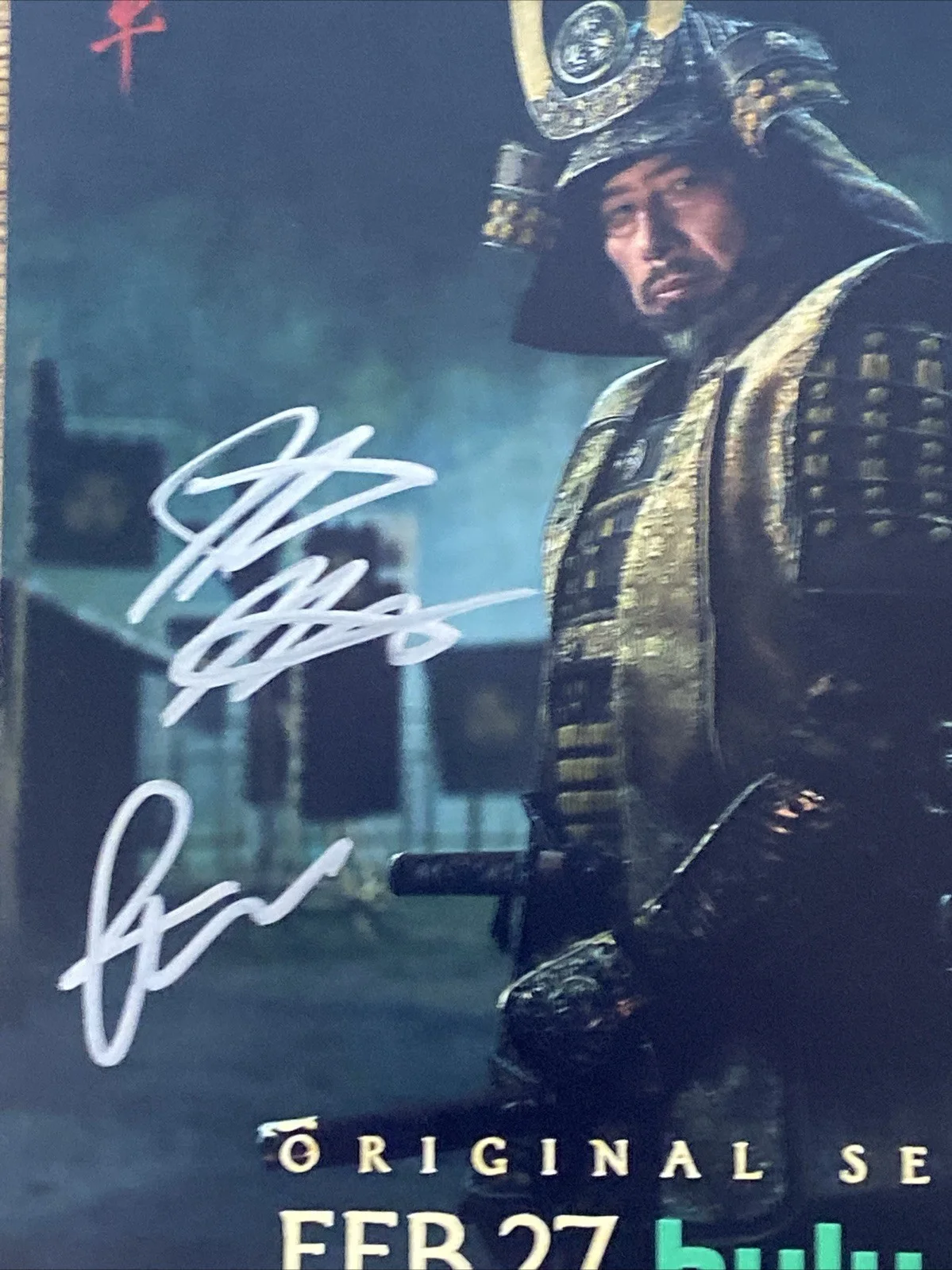 Justin Marks, Rachel Kondo — Justin Marks & Rachel Kondo Autographed 8x10 Photo ‘Shogun’ Creators, изображение 2