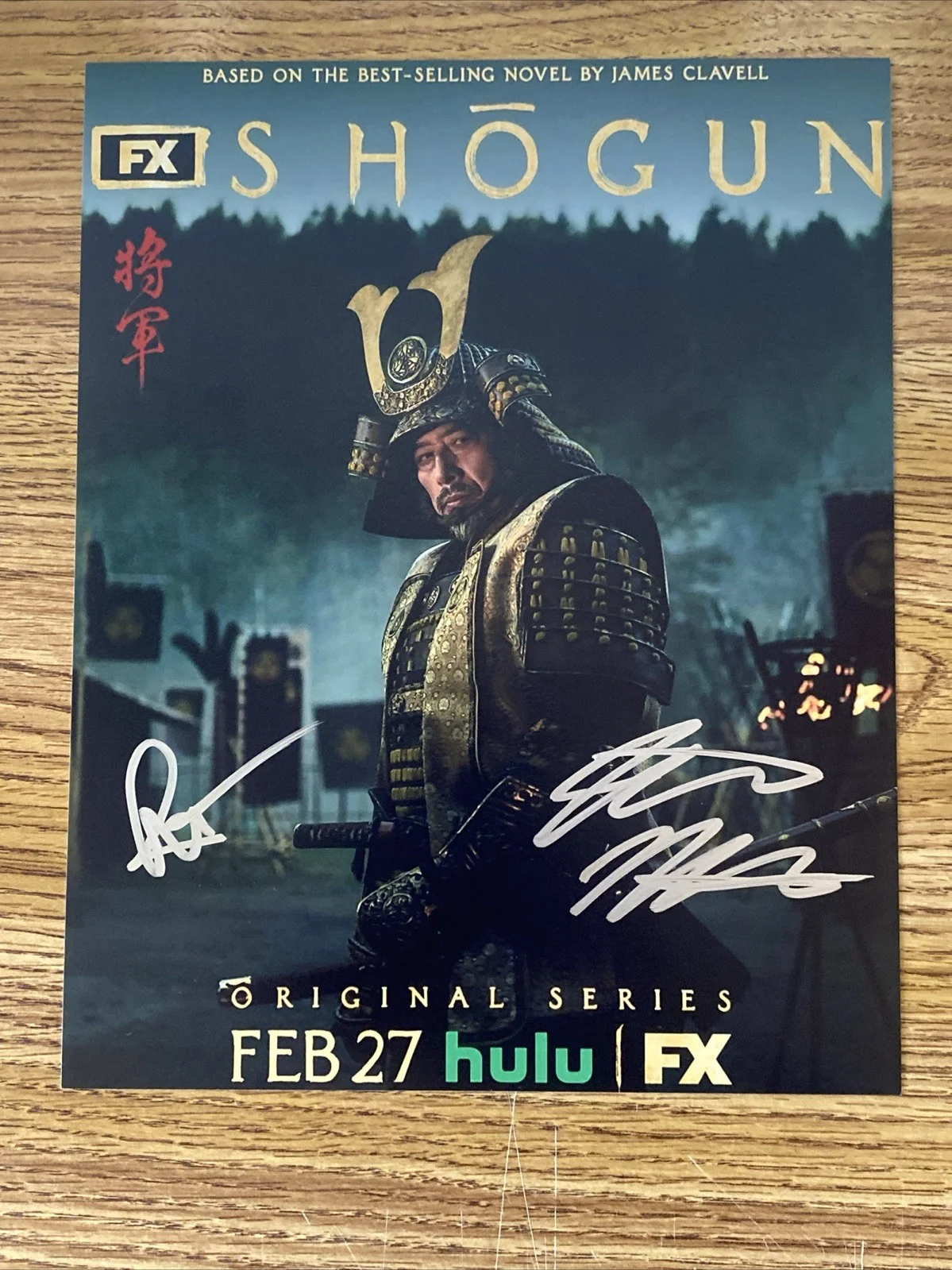 Justin Marks & Rachel Kondo — Justin Marks & Rachel Kondo Autographed 8x10 Photo ‘Shogun’ Creators