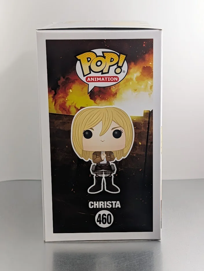 Shiori Mikami — Shiori Mikami JVA Signed Auto Funko Pop #460 Christa Attack on Titan JSA Pink, изображение 4