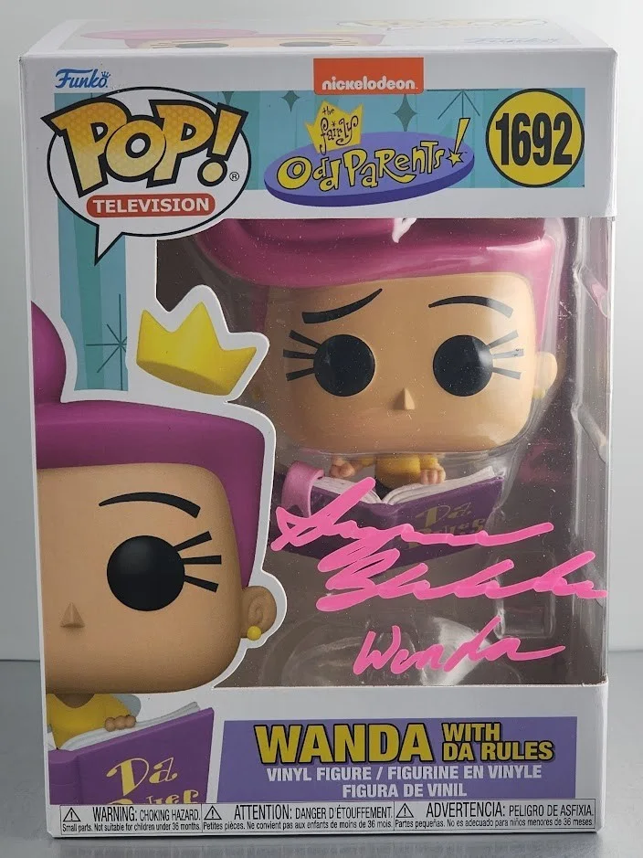 Susanne Blakeslee — Susanne Blakeslee Autographed Signed Funko Pop WANDA The Fairly Oddparents #1692
