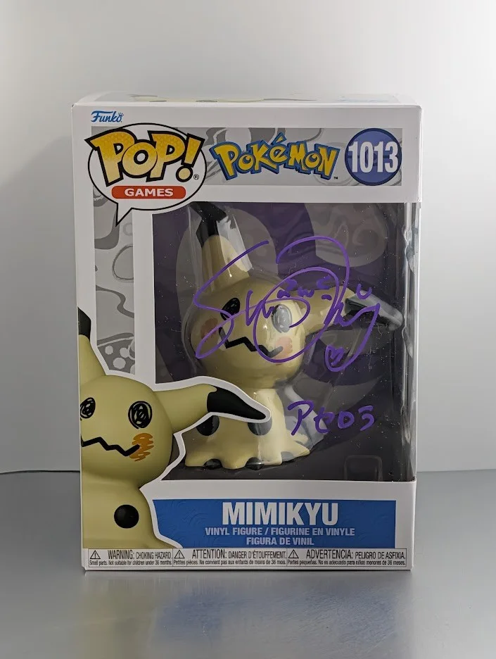 Shiori Mikami — Shiori Mikami JVA Signed Autographed Funko Pop #1013 MIMIKYU Pokemon JSA