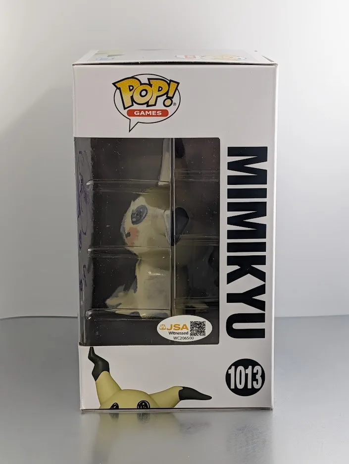 Shiori Mikami — Shiori Mikami JVA Signed Autographed Funko Pop #1013 MIMIKYU Pokemon JSA, image 2