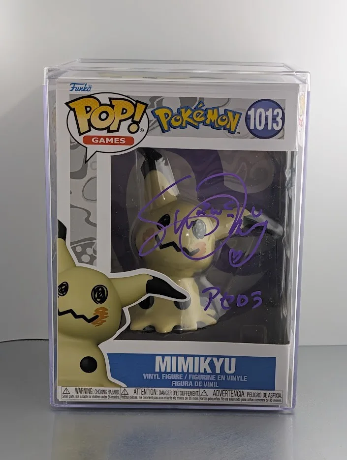 Shiori Mikami — Shiori Mikami JVA Signed Autographed Funko Pop #1013 MIMIKYU Pokemon JSA, image 5