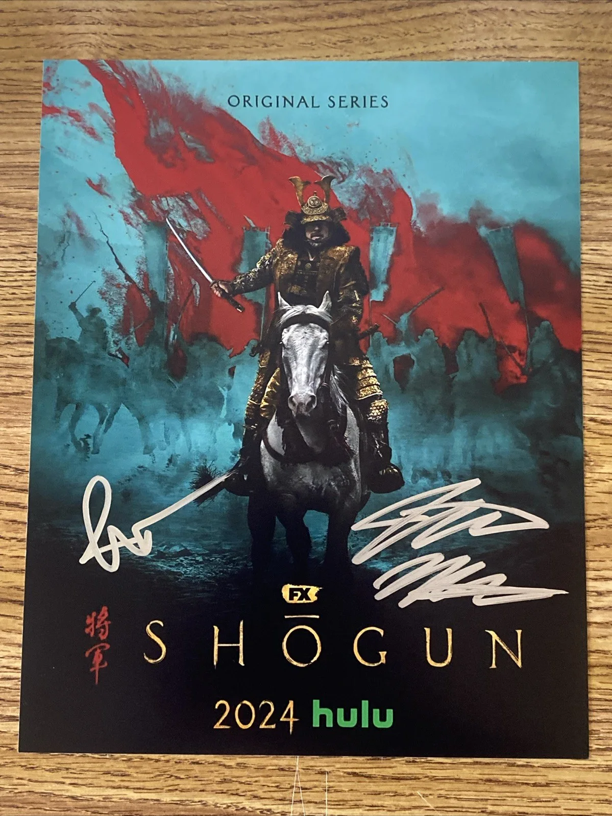 Justin Marks & Rachel Kondo — Justin Marks & Rachel Kondo Autographed 8x10 Photo ‘Shogun’ Creators