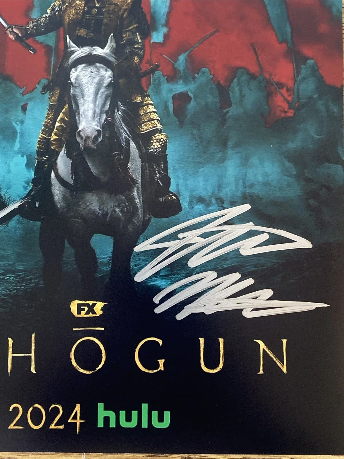 Justin Marks, Rachel Kondo — Justin Marks & Rachel Kondo Autographed 8x10 Photo ‘Shogun’ Creators, image 3
