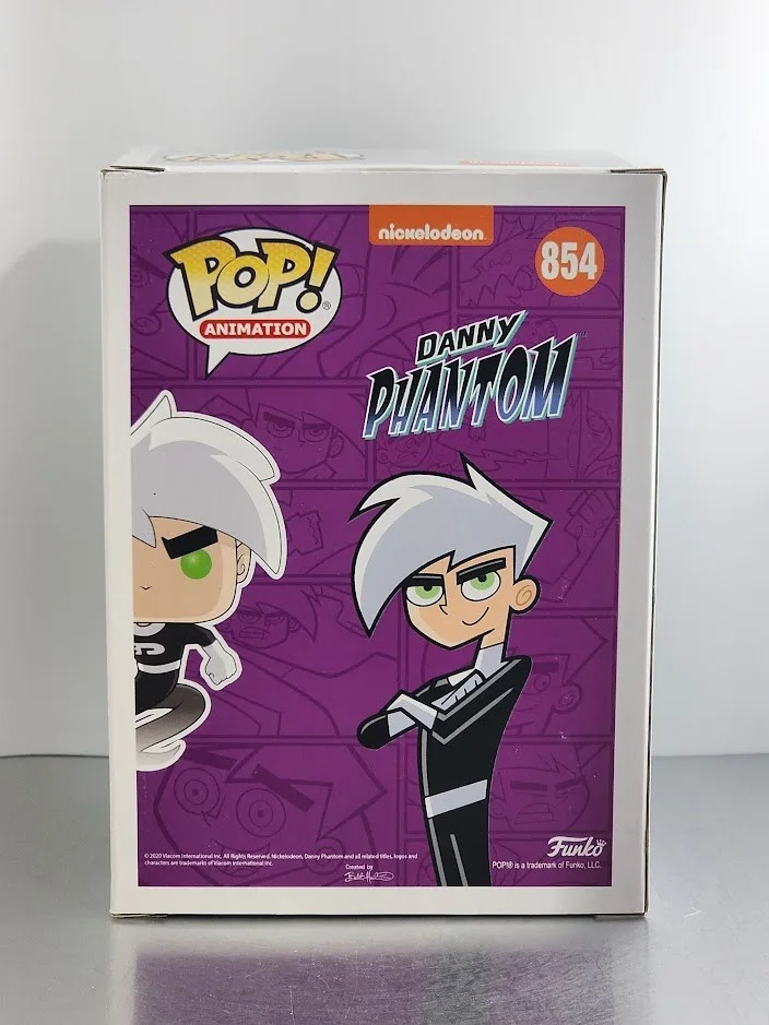 David Kaufman — David Kaufman Signed Autographed Quoted Doodled Funko Pop #854 Danny Phantom, image 4