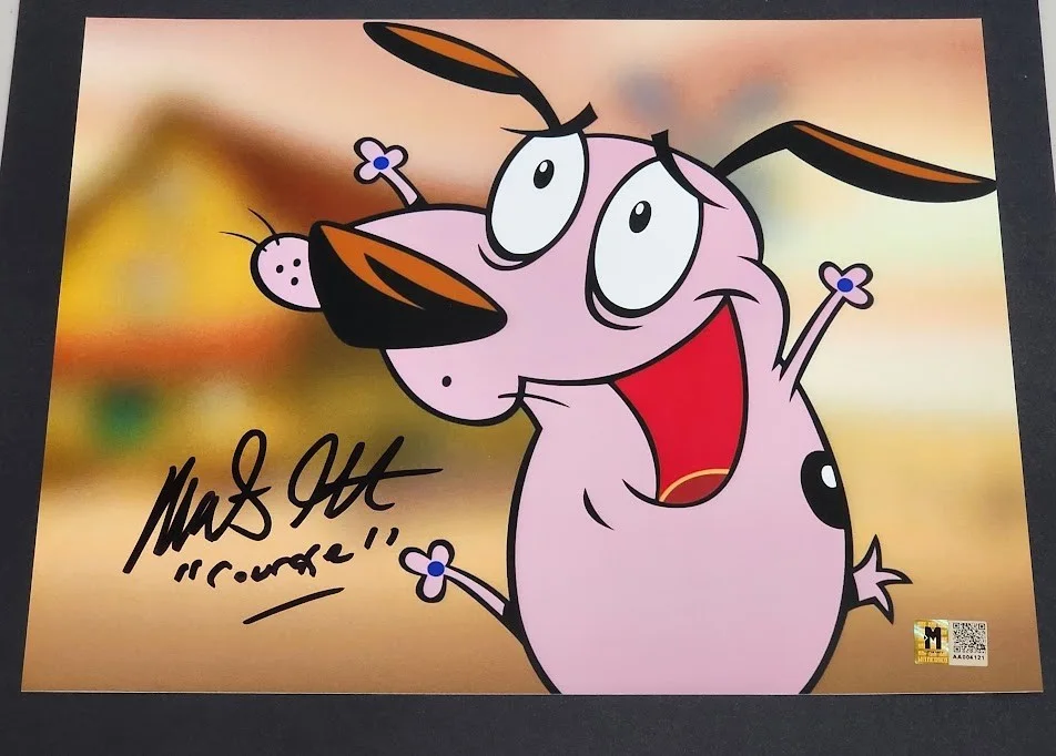 Marty Grabstein — Marty Grabstein Autographed Signed 8x10 Photo Print COURAGE The Cowardly Dog