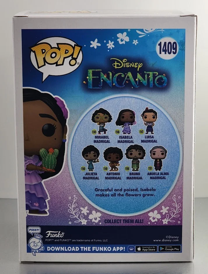 Diane Guerrero — Diane Guerrero Autographed Signed Funko Pop #1409 Isabela With Cactus Encanto, изображение 3
