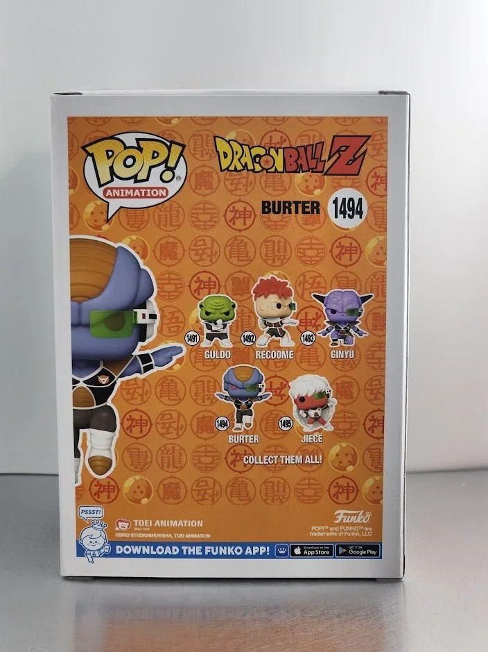 Mark Britten — Mark Britten Autographed Signed Quoted Funko Pop #1494 Burter Dragon Ball Z, image 3