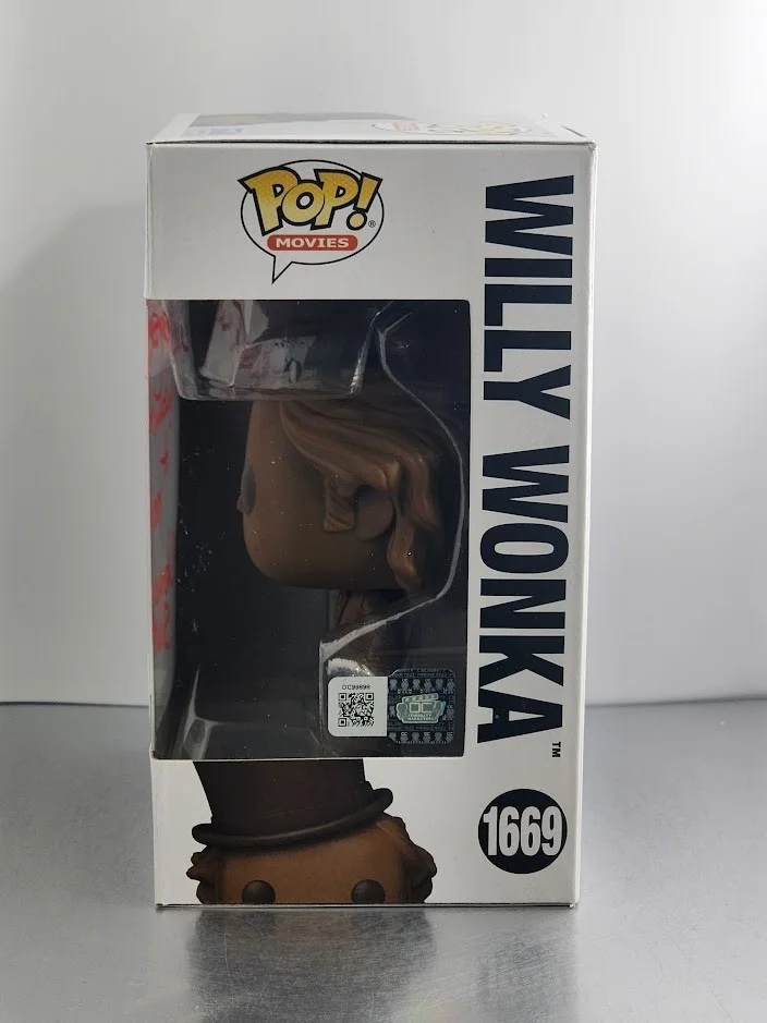 Julie Dawn Cole — Julie Dawn Cole Signed Quoted Funko Pop #1669 Veruca Salt Willy Wonka, image 2