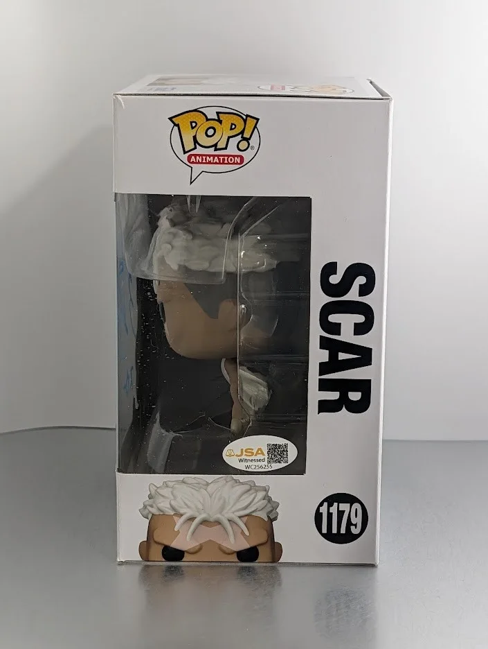 Ryotaro Okiayu — Ryotaro Okiayu JVA Signed Autographed Funko Pop #1179 SCAR Fullmetal Alchemist, изображение 2