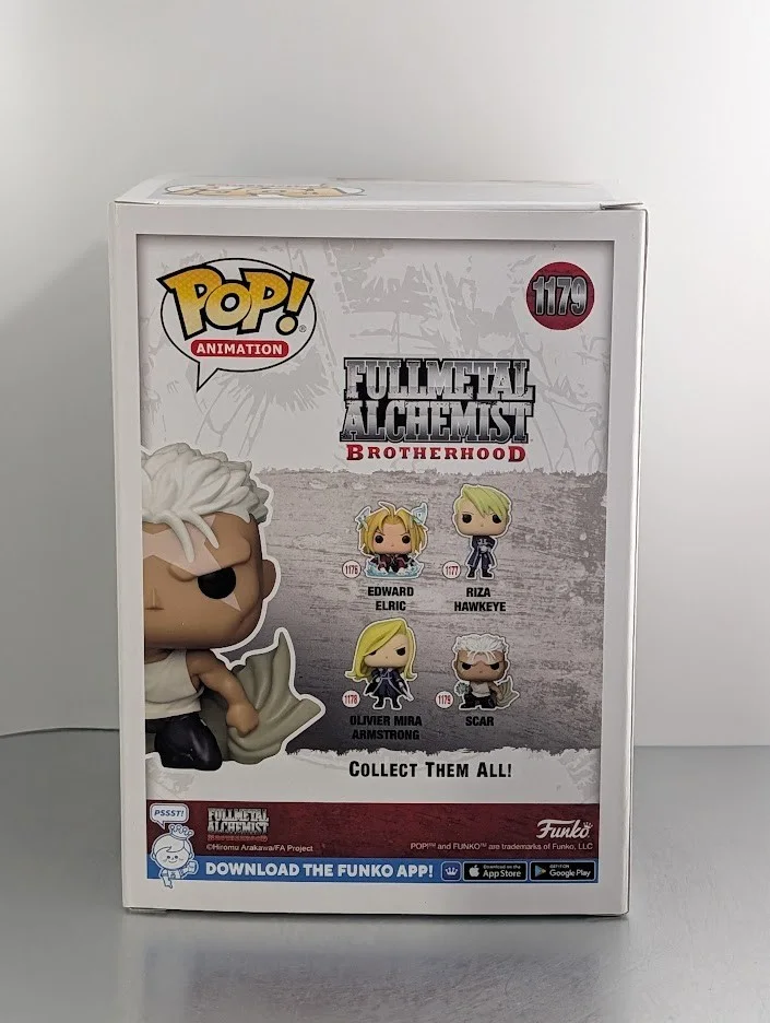 Ryotaro Okiayu — Ryotaro Okiayu JVA Signed Autographed Funko Pop #1179 SCAR Fullmetal Alchemist, изображение 3