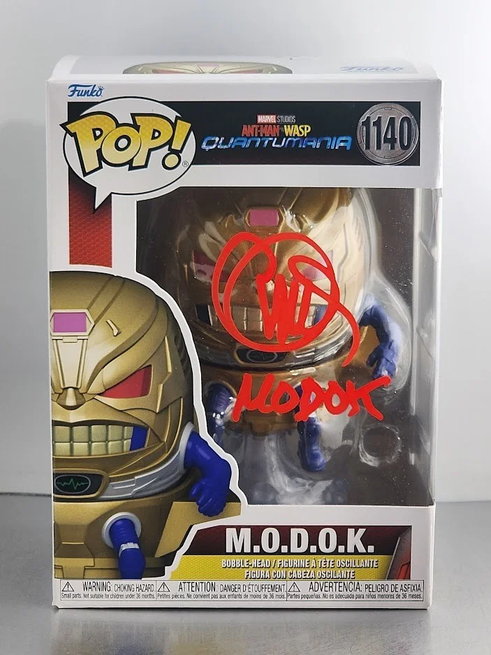 Charlie Adler — Charlie Adler Autographed Signed Funko Pop #1140 M.O.D.O.K. MODOK