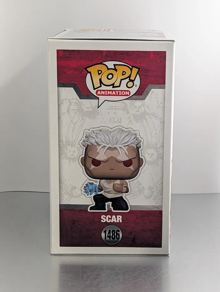 Ryotaro Okiayu — Ryotaro Okiayu JVA Signed Autographed Funko Pop #1486 SCAR Fullmetal Alchemist, изображение 4