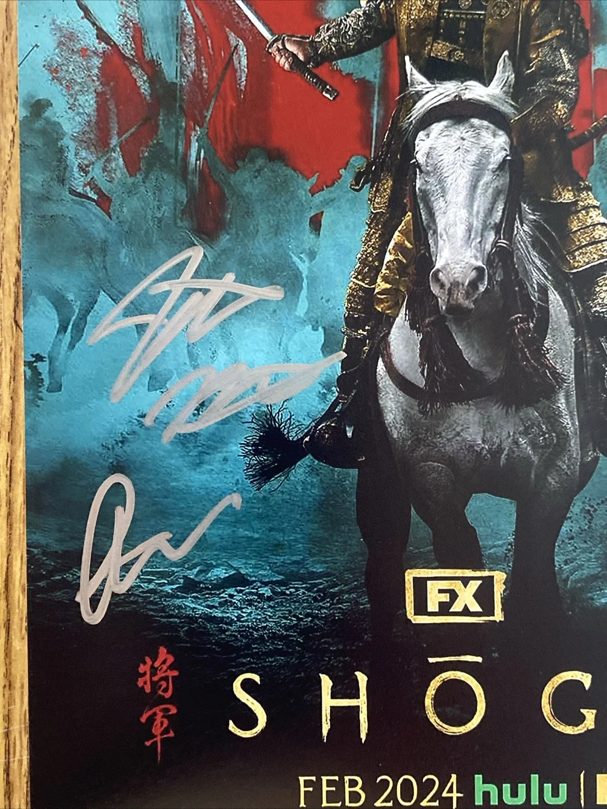 Justin Marks, Rachel Kondo — Justin Marks & Rachel Kondo Autographed 8x10 Photo ‘Shogun’ Creators, image 2