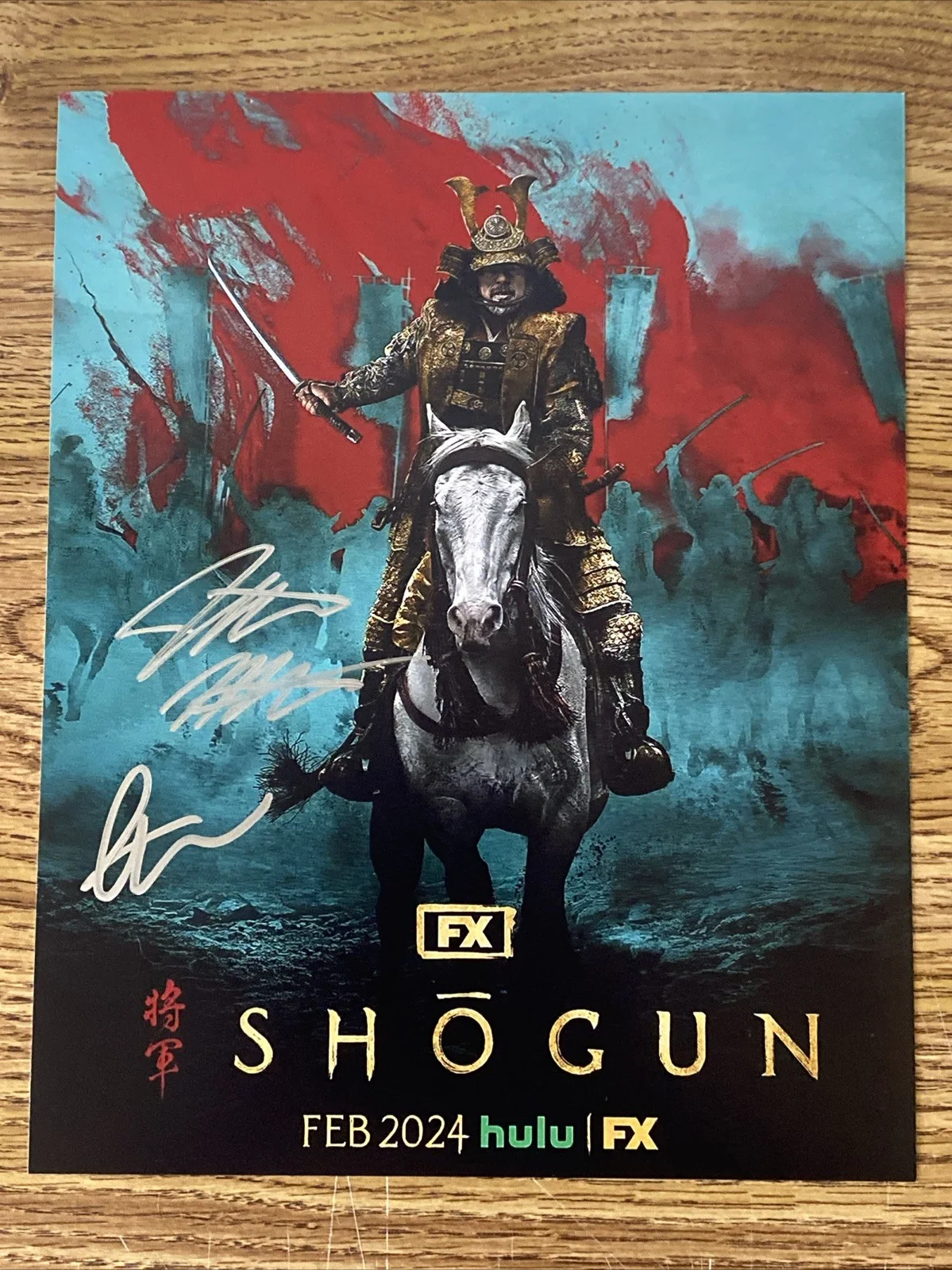 Justin Marks & Rachel Kondo — Justin Marks & Rachel Kondo Autographed 8x10 Photo ‘Shogun’ Creators
